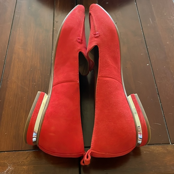New. Red. Franco Sarto Flats. - Picture 7 of 8